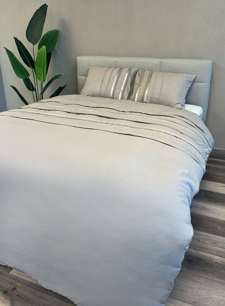 Beau Maison Bettbezug Saint Paul Taupe