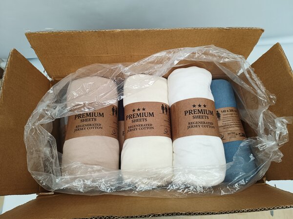 Stock Jersey Hoeslaken (rol) Assorti Stock Jersey Hoeslaken (rol) Assorti