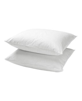 Beau Maison Cotton Pillowcases White - Set of 2