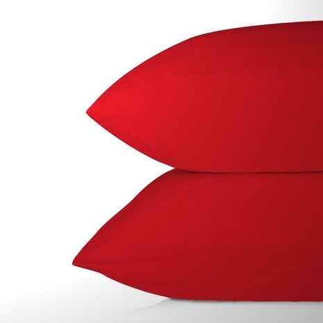 Beau Maison Set mit 2 Baumwollkissenbezügen in Rot – atmungsaktiv, antiallergisch und OEKO-TEX-zertifiziert! Beau Maison Set mit 2 Baumwollkissenbezügen in Rot – atmungsaktiv, antiallergisch und OEKO-TEX-zertifiziert!