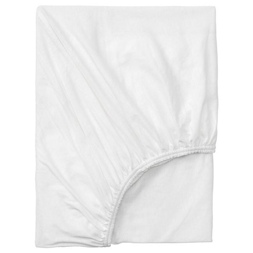 Beau Maison Cotton Fitted Sheet White