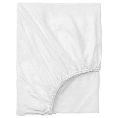 Beau Maison Cotton Fitted Sheet White