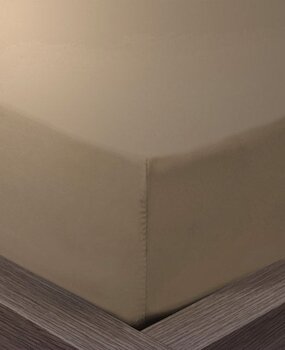 Beau Maison Hoeslaken Katoen Taupe