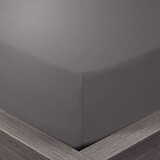 Beau Maison Fitted sheet Cotton Anthracite