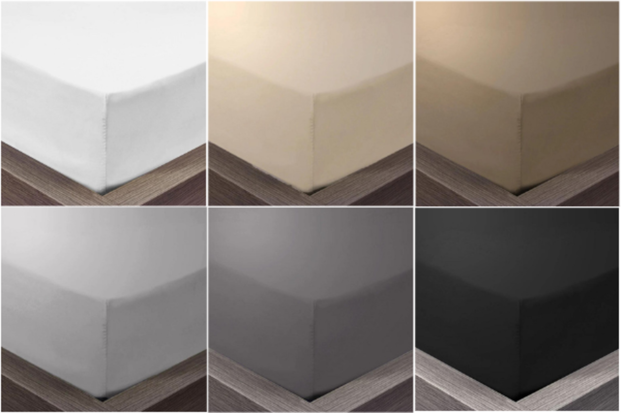 Beau Maison Spannbettlaken aus Baumwolle in Taupe – luxuriöser Komfort in erdigem Farbton mit nachhaltiger Verpackung und OEKO-TEX-Zertifizierung