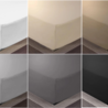 Beau Maison Katoenen Hoeslaken Taupe - Luxe Comfort in Aardse Tint met Duurzame Verpakking & OEKO-TEX Certificering Beau Maison Katoenen Hoeslaken Taupe - Luxe Comfort in Aardse Tint met Duurzame Verpakking & OEKO-TEX Certificering