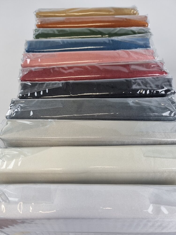 Beauty Silk Satijnen Kussenslopen Navy Blue | 2 stuks