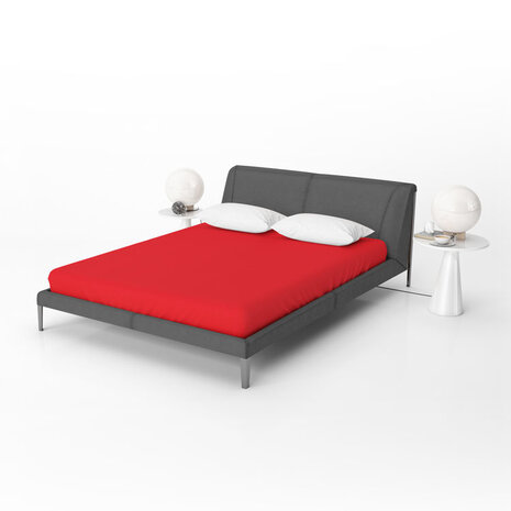 Beau Maison Beau Maison Jersey Hoeslaken Rood Beau Maison Beau Maison Jersey Hoeslaken Rood