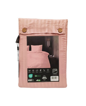 Beau Maison Hotel linen Pink Cotton Satin