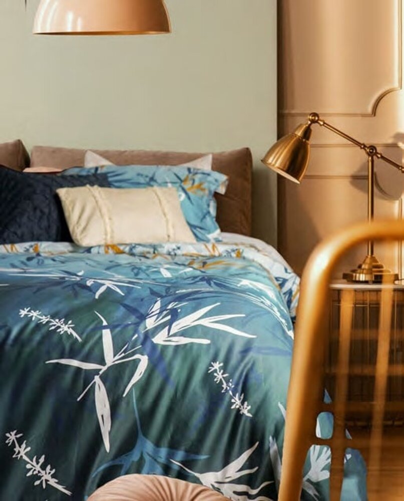 Stock Cotton Satin Duvet Cover Raining Daffodils - Lits Jumeaux Duvet Cover Stock Cotton Satin Duvet Cover Raining Daffodils - Lits Jumeaux Duvet Cover