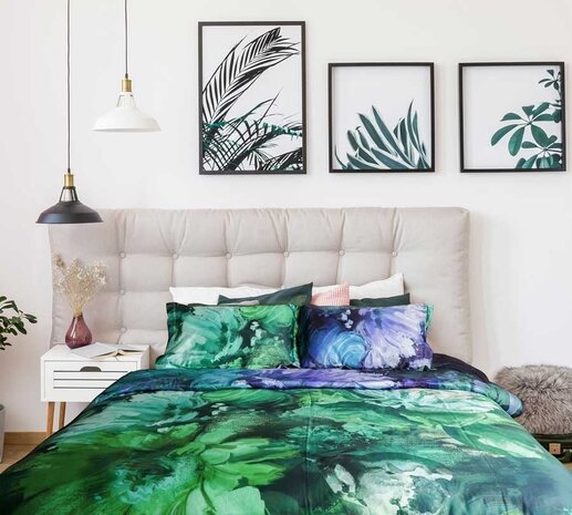 Stock Florista Cotton Satin Duvet Cover - Twin Duvet Cover