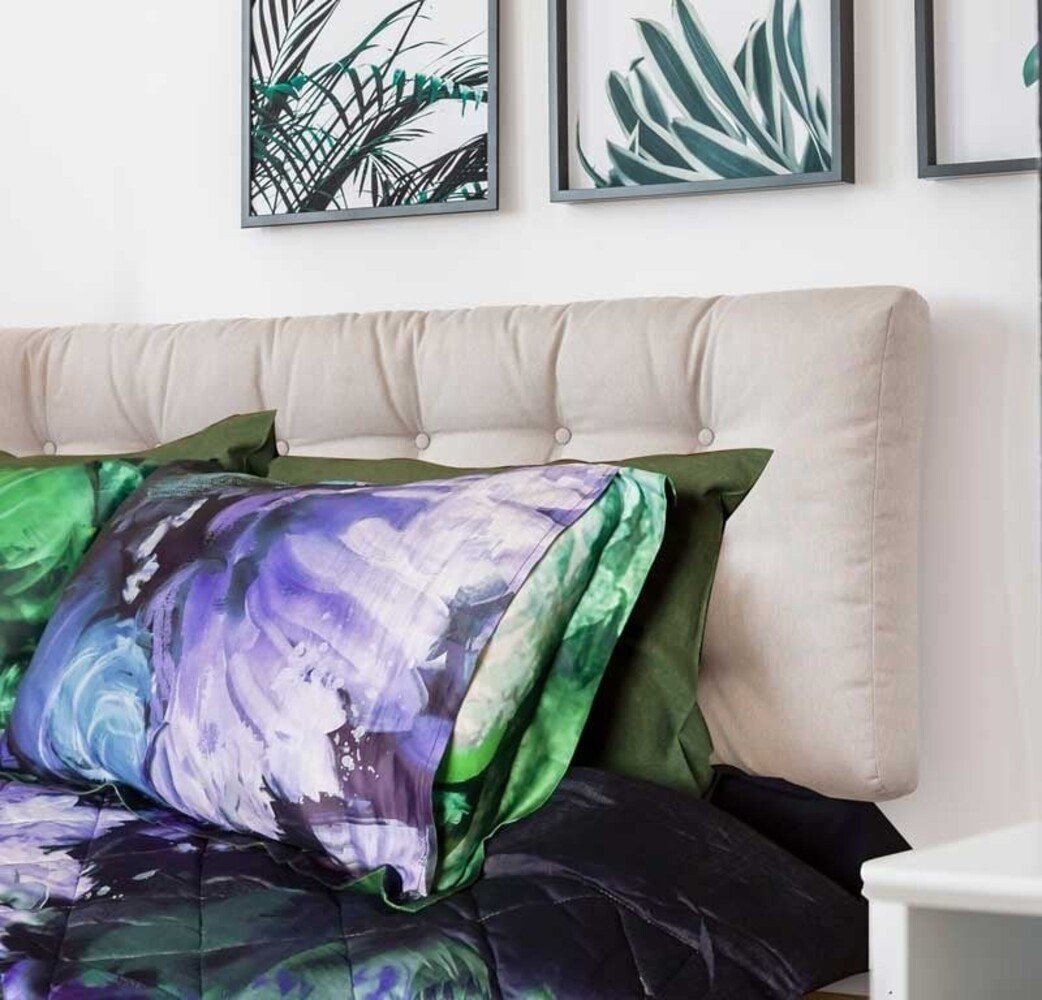 Stock Florista Cotton Satin Duvet Cover - Twin Duvet Cover