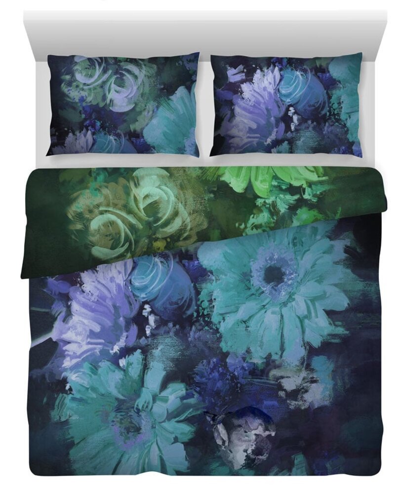 Stock Florista Cotton Satin Duvet Cover - Twin Duvet Cover