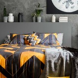 Stock Dekbedovertrek Katoen Satijn Night Aroma - Dekbedovertrek 240x220