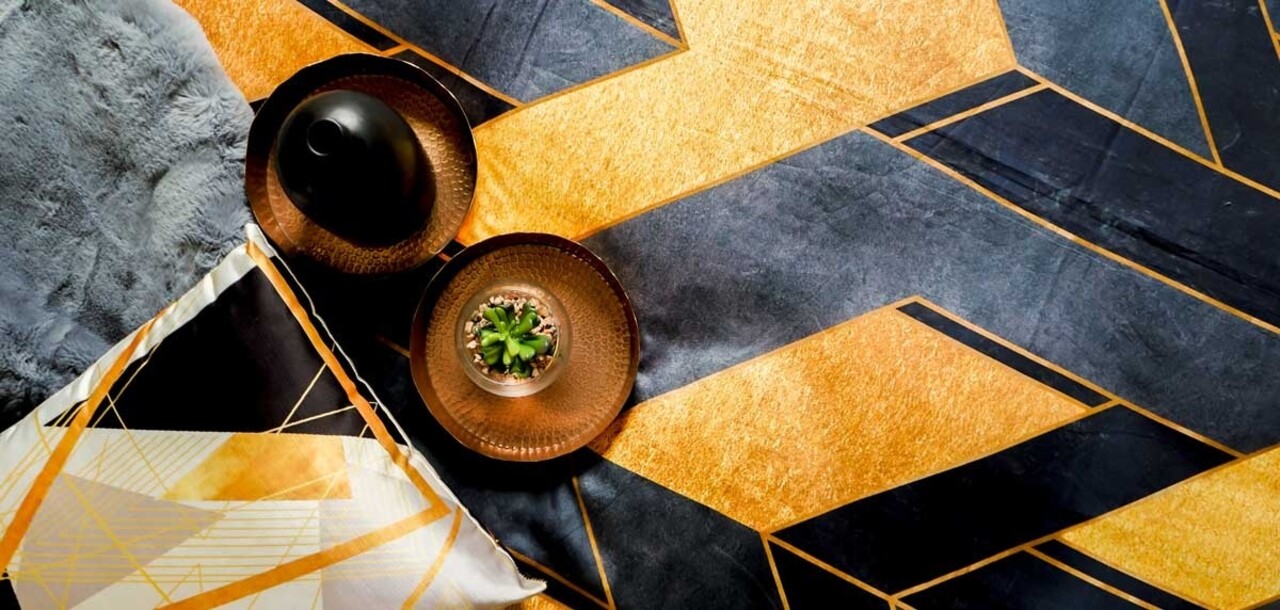 Stock Night Aroma Katoen Satijnen Dekbedovertrek - Lits Jumeaux Dekbedovertrek