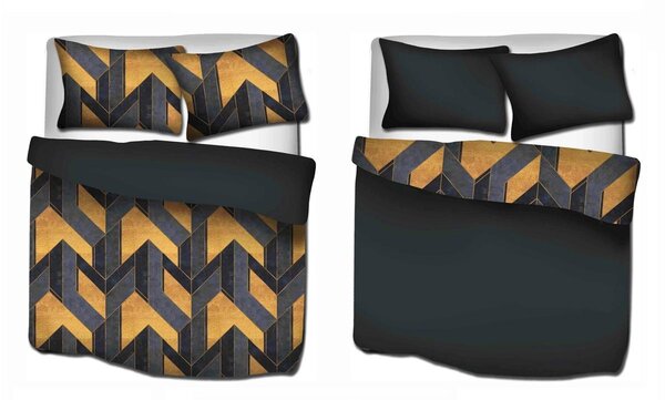 Stock Night Aroma Cotton Satin Duvet Cover - Twin Duvet Cover