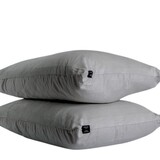 Beau Maison Velvet Pillowcases Grey