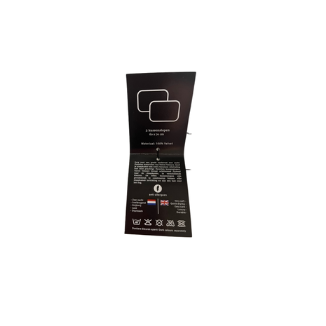 Beau Maison Fluwelen Kussenslopen Grijs Velvet Velours Beau Maison Fluwelen Kussenslopen Grijs Velvet Velours