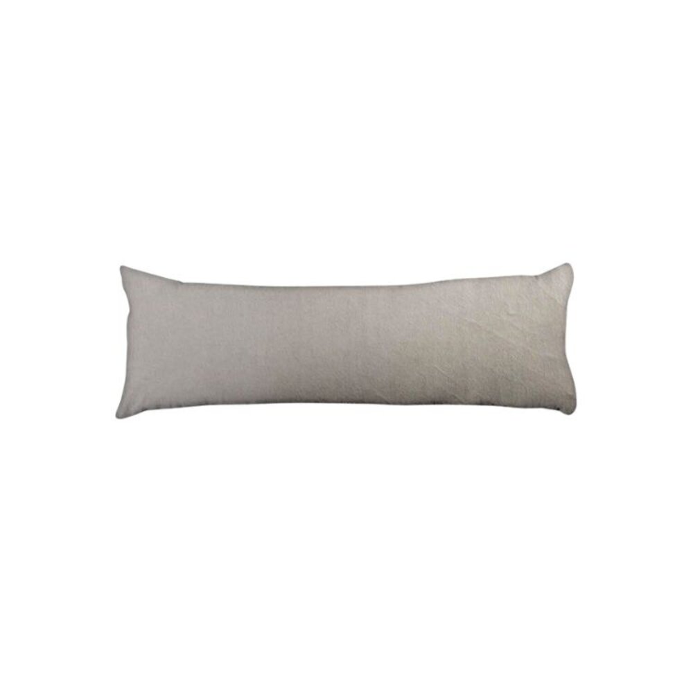 Beau Maison Kussensloop Grijs Bodypillow - Zwangerschapskussen /Lichaamskussen Sloop