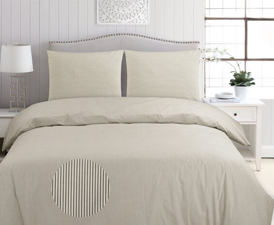 Refined Bedding Katoenen Dekbedovertrek Candy Stripe