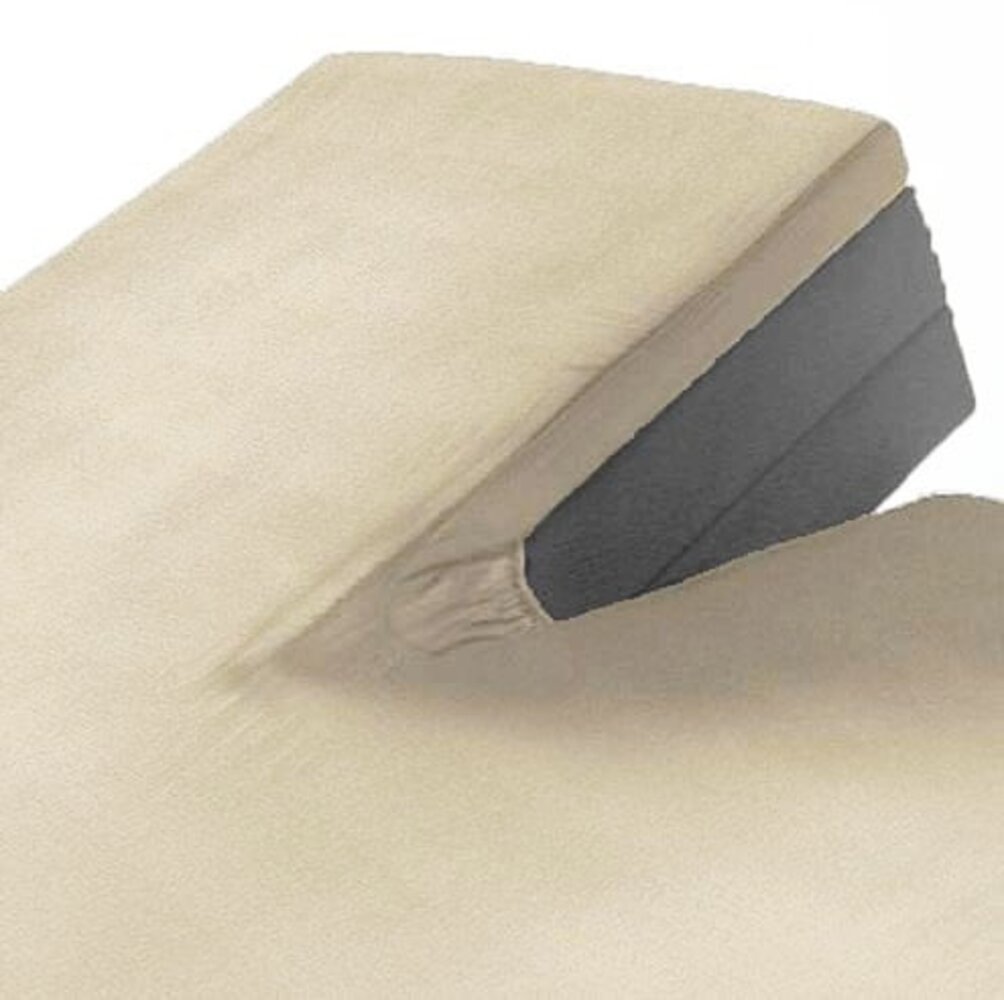 Beau Maison Split Topper Jersey Fitted Sheet Sand