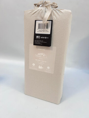 Beau Maison Split Topper Jersey Hoeslaken Zand