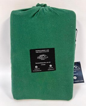Beau Maison Double Jersey Pillowcases Green 60x70 cm