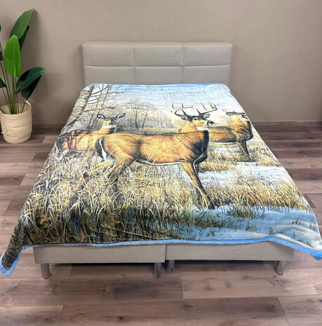 Overige Merken Samt Luxus Wohndecke Rentier 210 x 240 cm | Schwere Qualität Overige Merken Samt Luxus Wohndecke Rentier 210 x 240 cm | Schwere Qualität