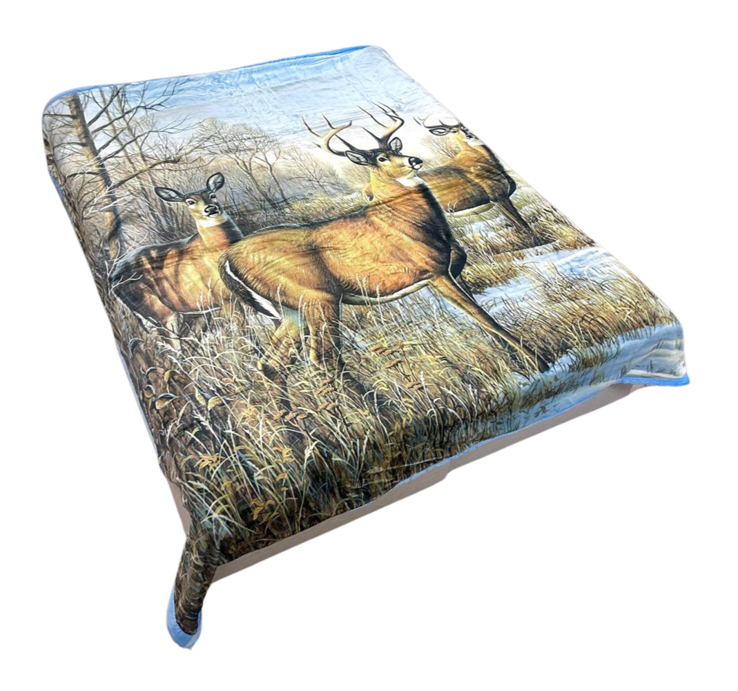 Overige Merken Velvet Luxe Woondeken Rendier 200 x 240 cm | Zware Kwaliteit Overige Merken Velvet Luxe Woondeken Rendier 200 x 240 cm | Zware Kwaliteit