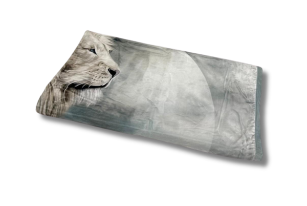 Overige Merken Velvet Luxury Blanket Grey Lion 210 x 240 cm | Heavy Quality Overige Merken Velvet Luxury Blanket Grey Lion 210 x 240 cm | Heavy Quality