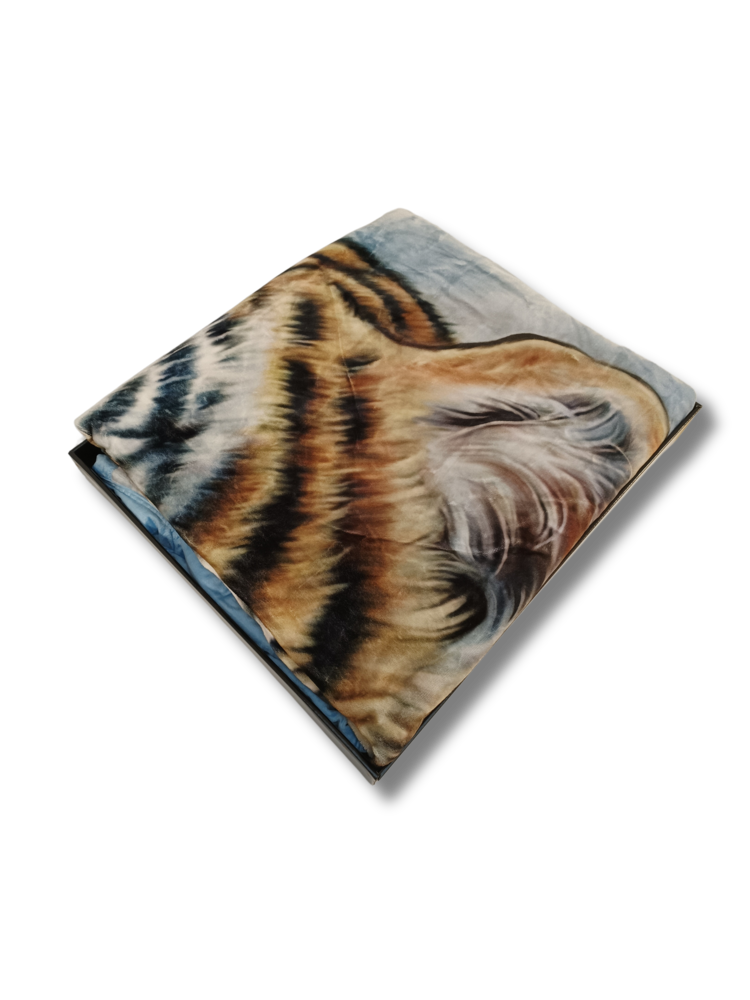 Overige Merken Velvet Luxury Blanket Snow Lion 210 x 240 cm | Heavy Quality Overige Merken Velvet Luxury Blanket Snow Lion 210 x 240 cm | Heavy Quality