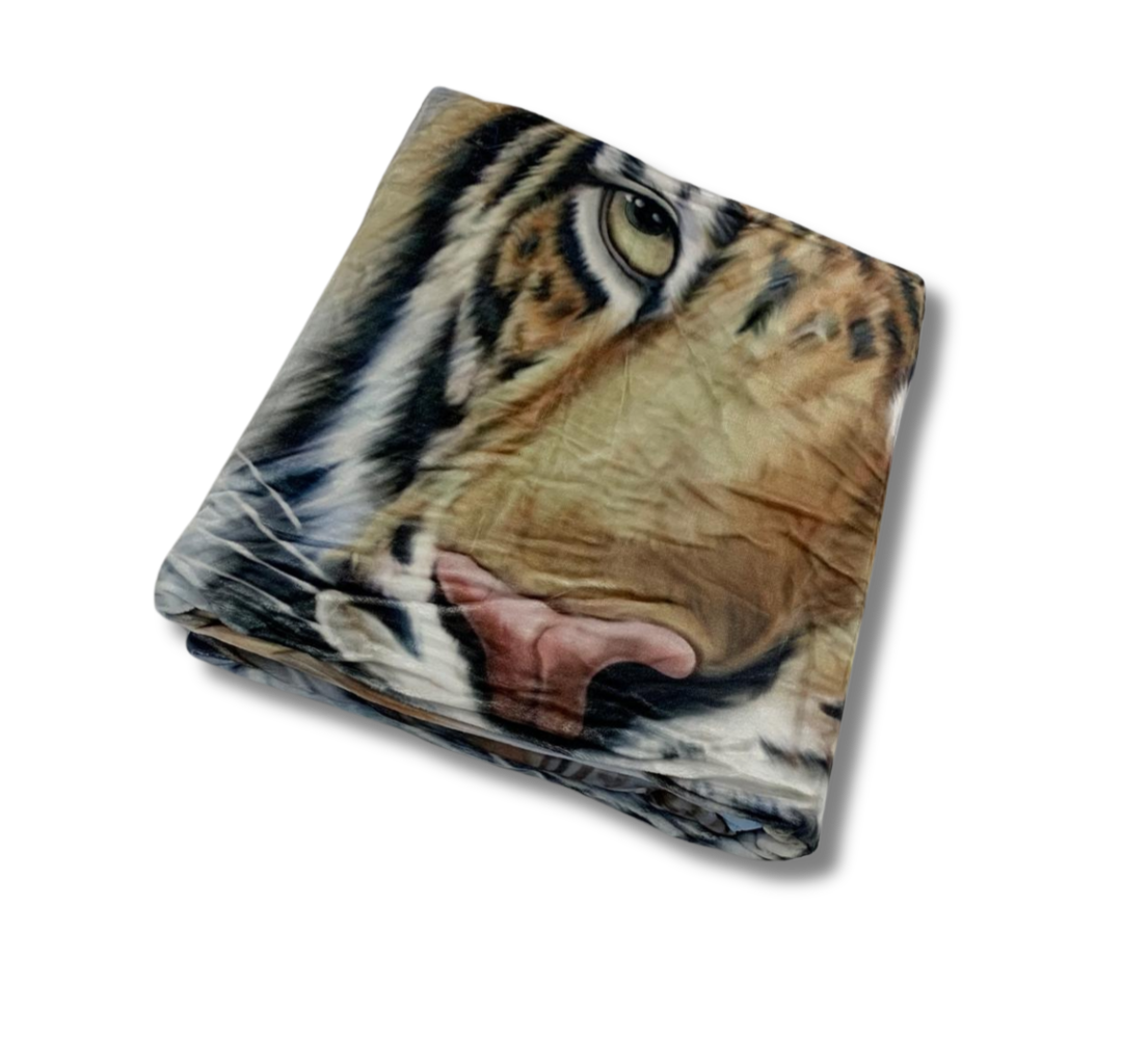 Overige Merken Velvet Luxury Blanket Snow Lion 210 x 240 cm | Heavy Quality Overige Merken Velvet Luxury Blanket Snow Lion 210 x 240 cm | Heavy Quality