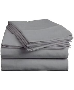 Beau Maison Cotton Sheet Grey