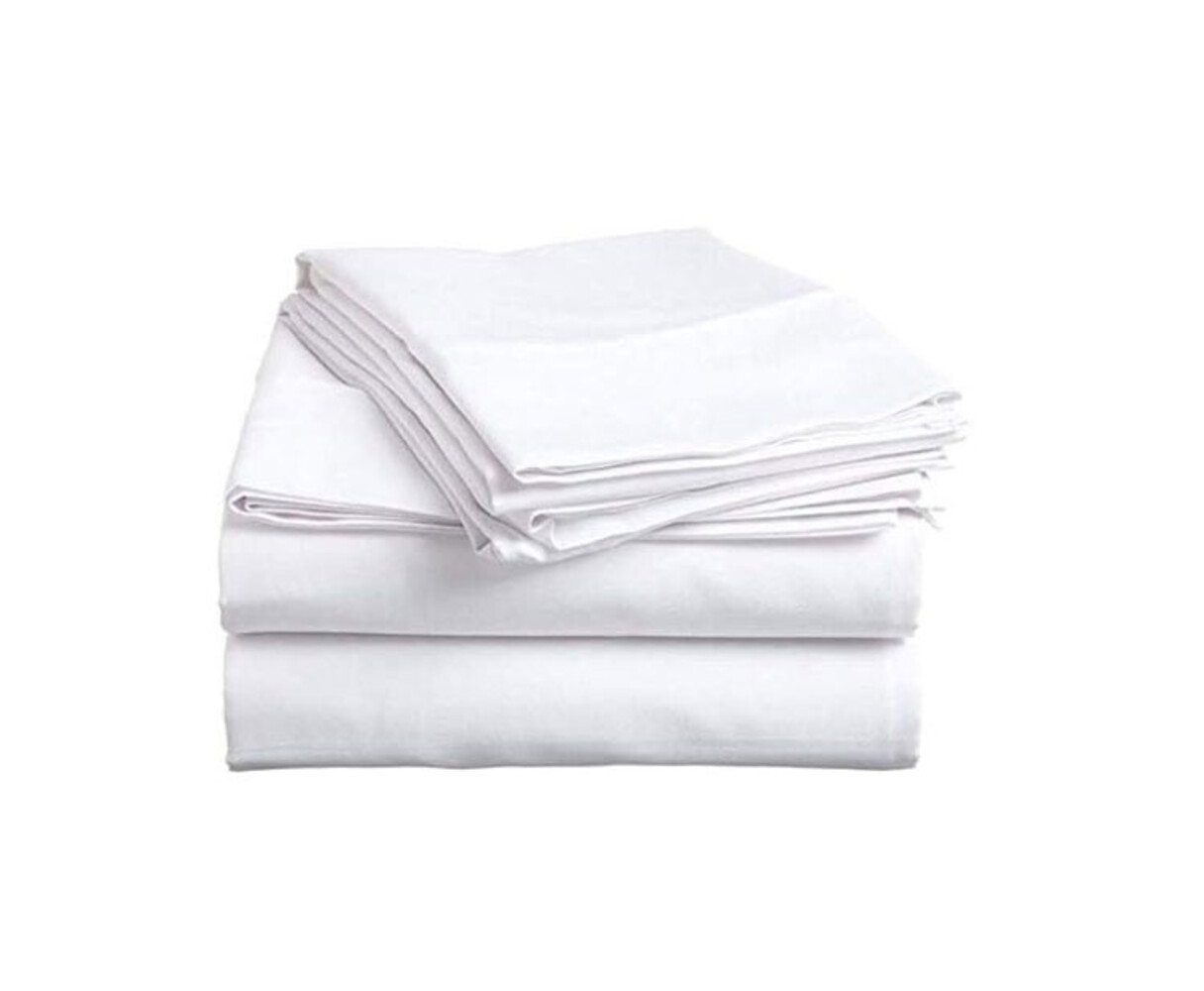 Beau Maison Sheet Cotton White