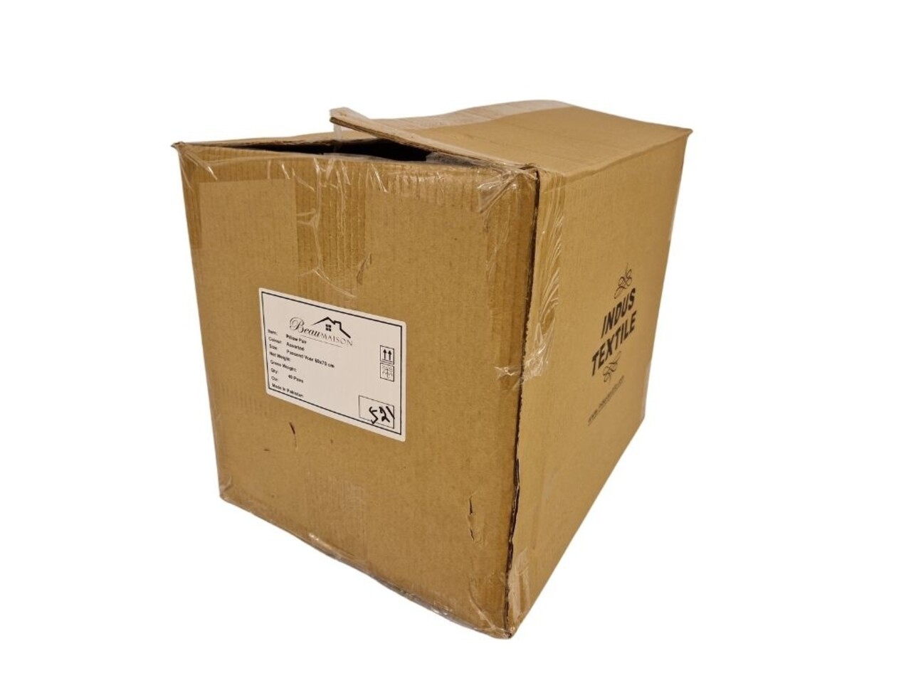 Beau Maison Kissenbezüge aus Baumwolle, 60 x 70 cm, sortiert