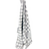 Beau Maison Geschirrtuch Checkered Grey (6er-Set) Beau Maison Geschirrtuch Checkered Grey (6er-Set)
