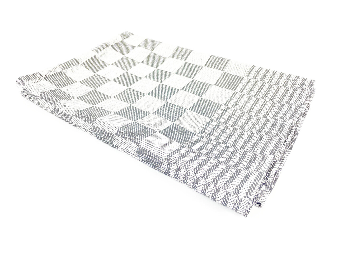 Beau Maison Checked Tea Towel Grey (set of 6)