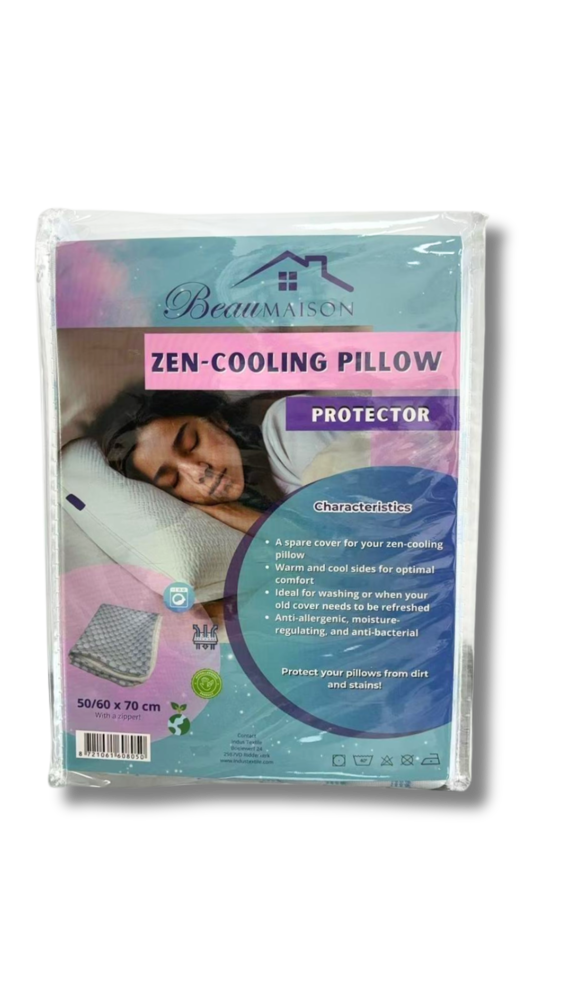 Beau Maison Cool Bamboe Kussensloop - Cool Bamboo Pillow Protector -  60x70 cm