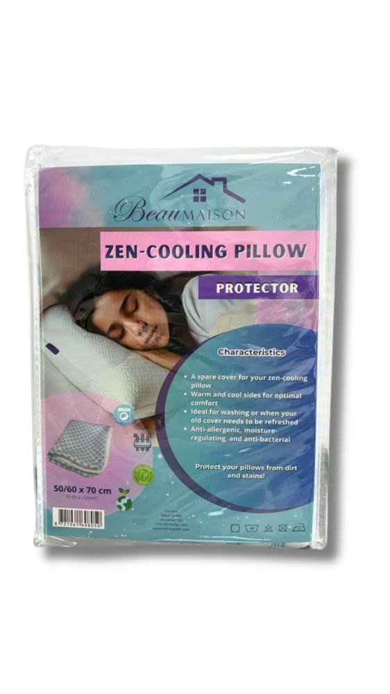 Beau Maison Cool Bamboo Pillowcase - Cool Bamboo Pillow Protector - 60x70 cm