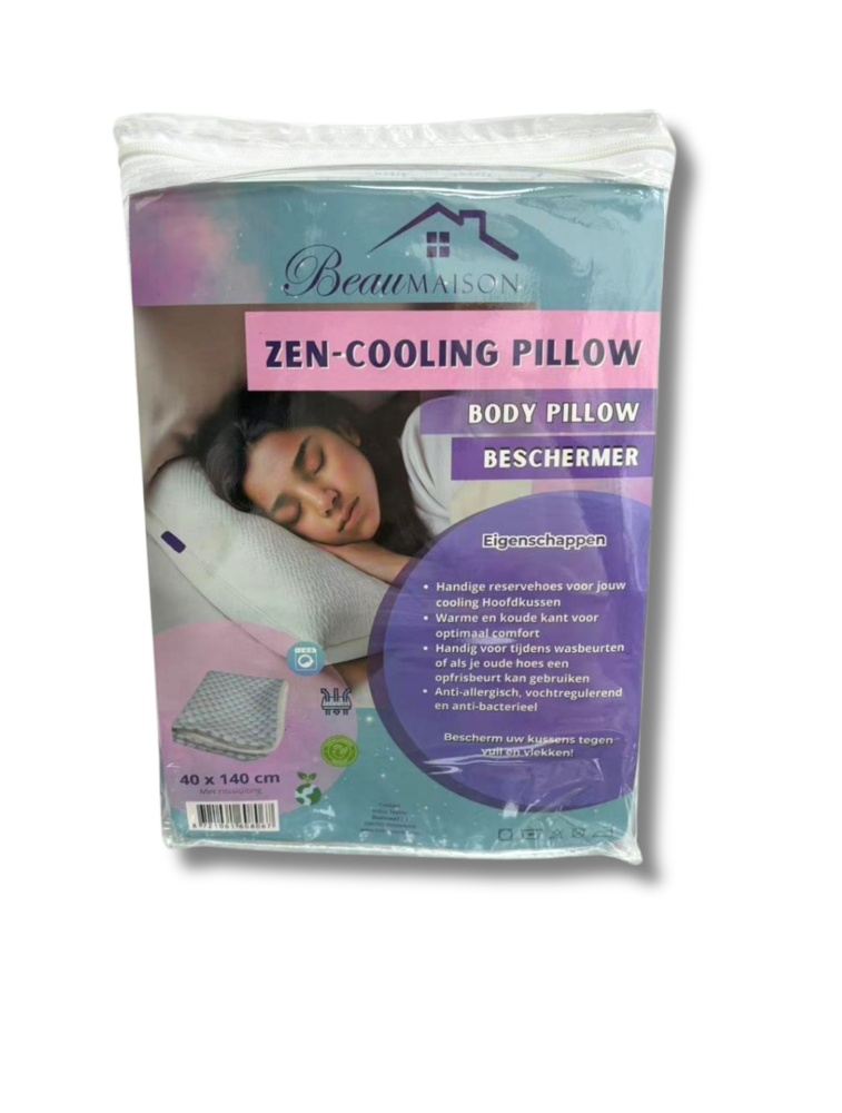 Beau Maison Cool Bamboo Body Pillow Pillowcase - Cool Bamboo Body Pillow Protector - 40x140 cm Beau Maison Cool Bamboo Body Pillow Pillowcase - Cool Bamboo Body Pillow Protector - 40x140 cm