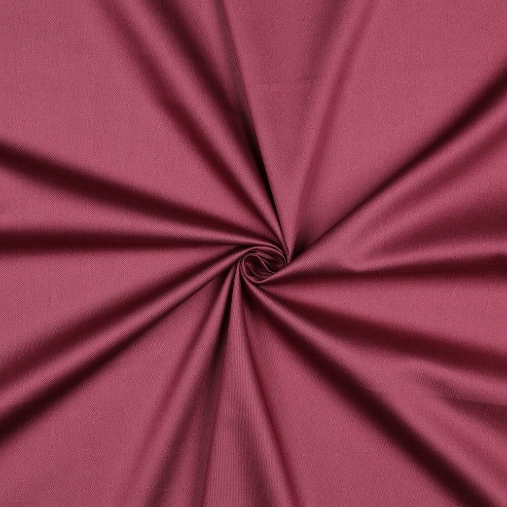 Beauty Silk Shiny Satin Duvet Cover with Lace - Burgundy