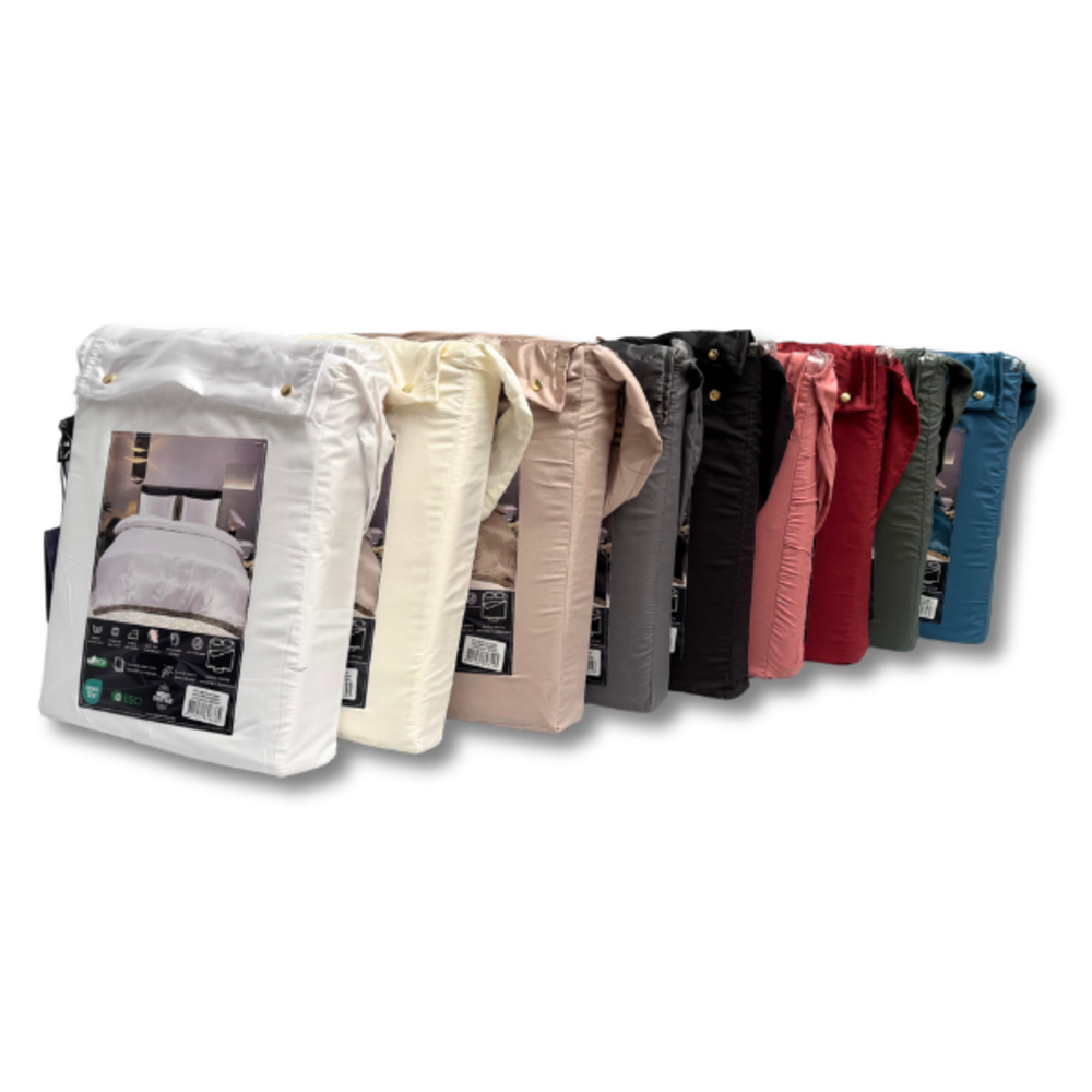 Beauty Silk Glanzend Satijnen Dekbedovertrek met Lace / Griekse Sleutel / Versace - Grijs