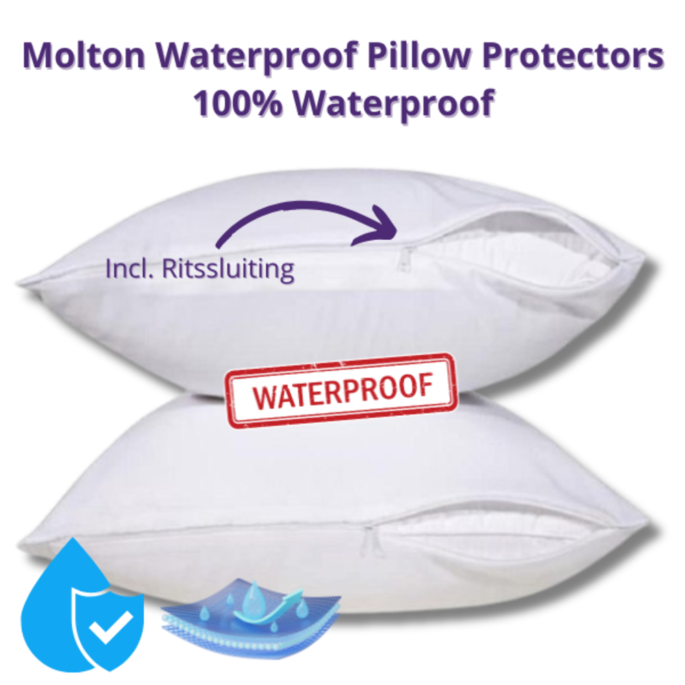 Beau Maison Pillow Protectors Waterproof - 2 Pieces Beau Maison Pillow Protectors Waterproof - 2 Pieces