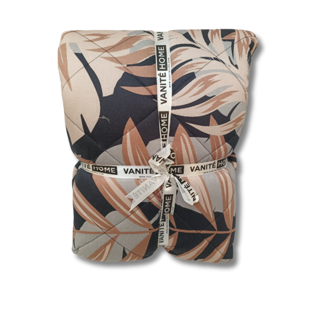 Overige Merken Bedspread Cotton Satin Tropical Escape - Double Sided Bedspread - 200TC Overige Merken Bedspread Cotton Satin Tropical Escape - Double Sided Bedspread - 200TC