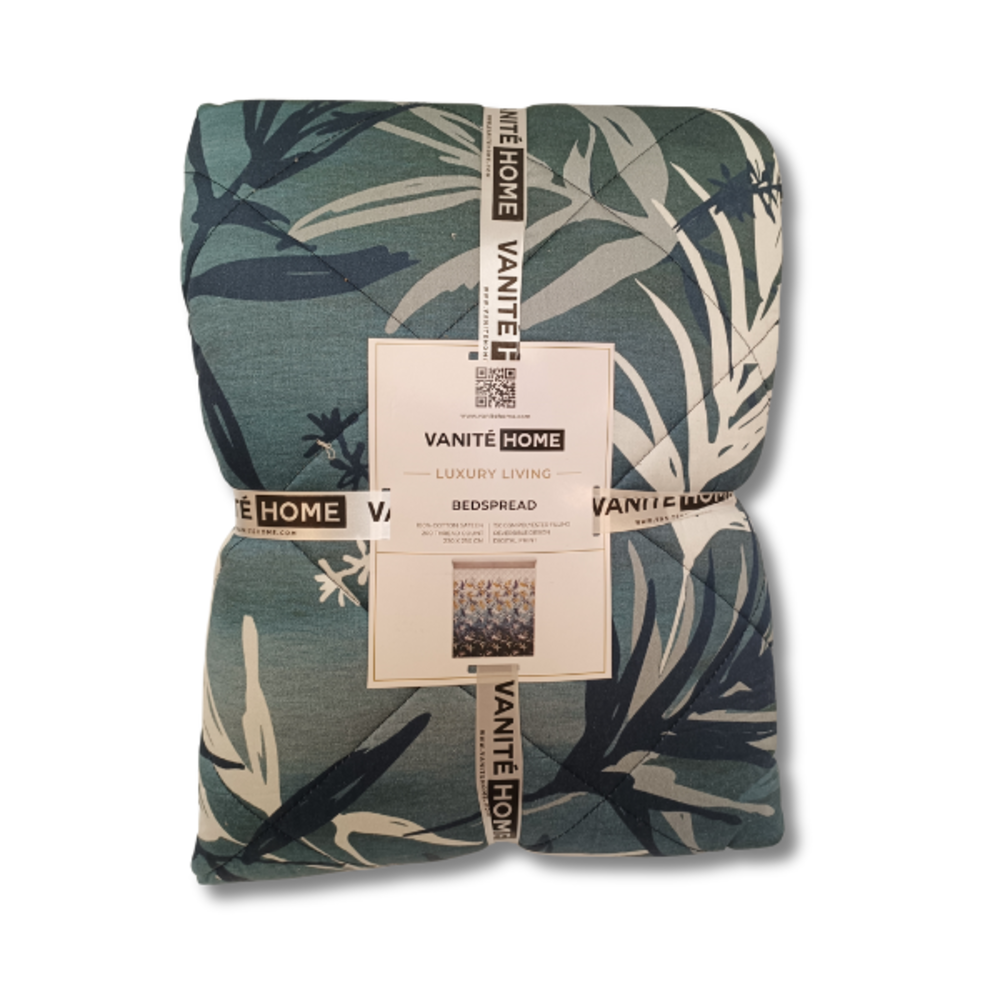 Overige Merken Bedspread Cotton Satin Raining Daffodills - Double Sided Bedspread - 200TC