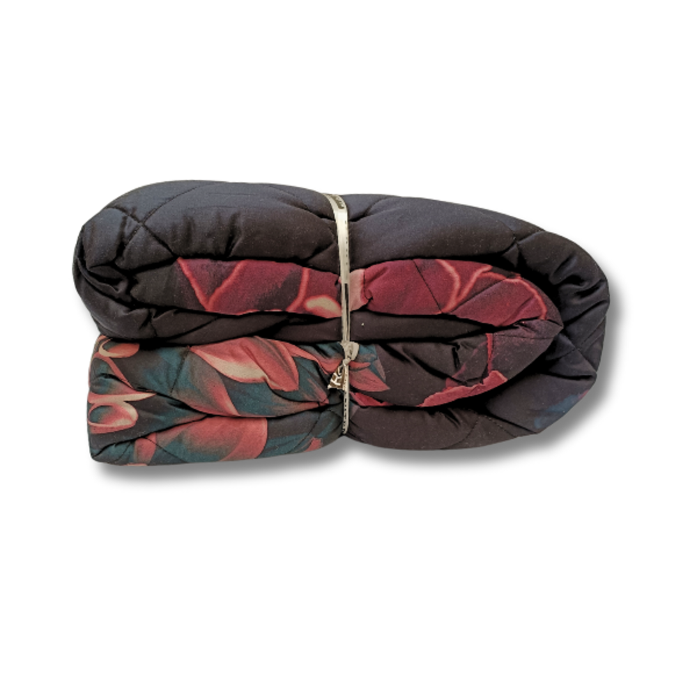 Overige Merken Tagesdecke Baumwollsatin Bed of Roses - Doppelseitige Tagesdecke