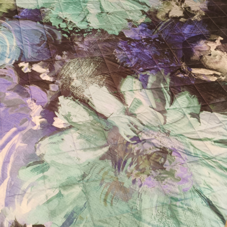 Overige Merken Bedspread Cotton Satin Florista - Double-sided Bedspread - 200 TC