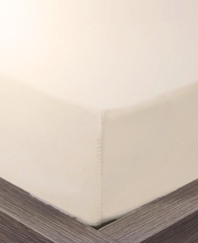 Beau Maison Fitted sheet Cotton Sand