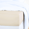 Beau Maison Cotton Fitted Sheet Sand – Natural Elegance with Sustainable Packaging & OEKO-TEX Certification Beau Maison Cotton Fitted Sheet Sand – Natural Elegance with Sustainable Packaging & OEKO-TEX Certification