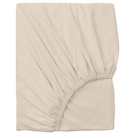 Beau Maison Baumwoll-Spannbetttuch Sand – Natürliche Eleganz mit nachhaltiger Verpackung und OEKO-TEX-Zertifizierung